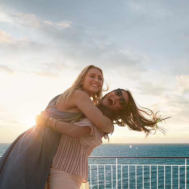 Step onboard Baltic Queen