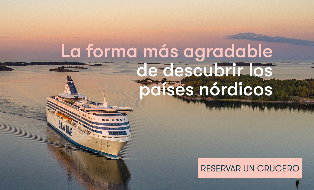 La forma mas elegante de viajar entre Helsinki y Estocolmo
Silja Serenade & Silja Symphony