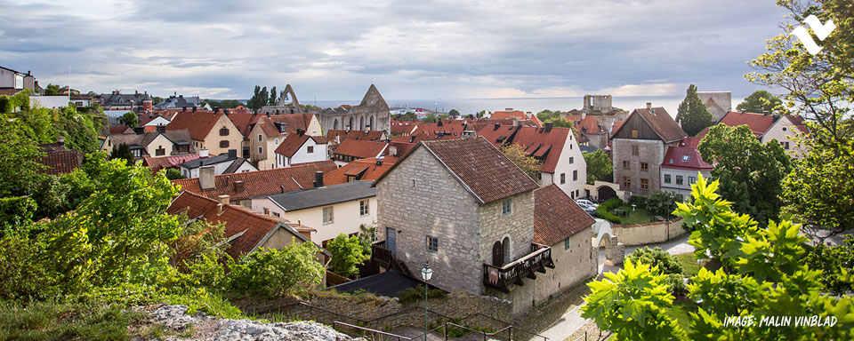 Visby on ihastuttava kaupunki